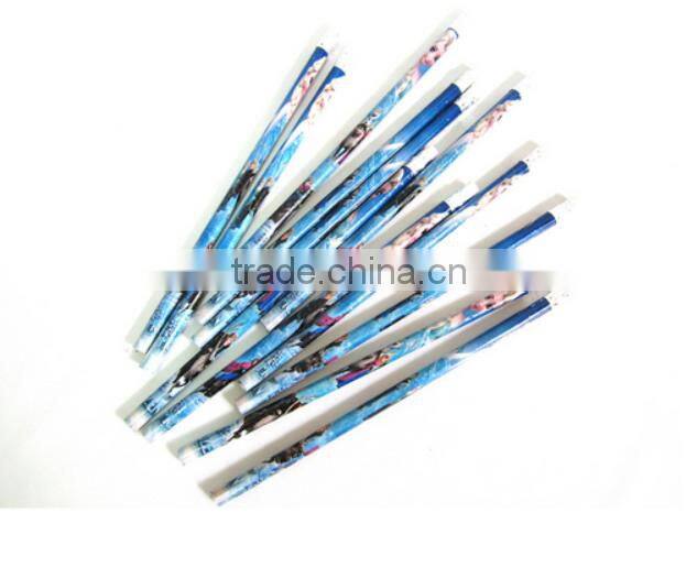 wholesale high quality cartoon frozen wood pencil