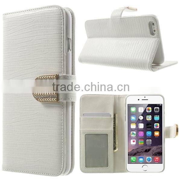 Flip Leather Case for iPhone 6 Plus, Leather Phone Case for iphone6 5.5 inch