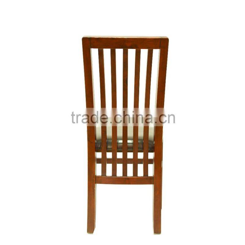 Wholesalerestaurant high back upholstered room chairs saloon leather chair