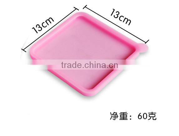 Wholesale Custom Personalized Silicone Ice Cream Cube Tray with Lid