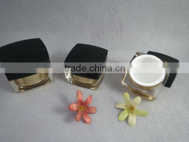high-end design acrylic cosmetic cream jar