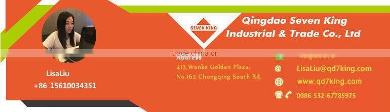 Qingdao 7king good quality anti slip and anti fatigue interlock treadmill usage rubber tile