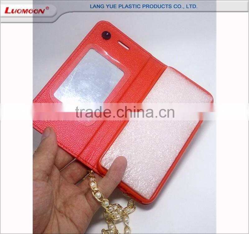 leather wallet with diamond phone case cover bag for xiaomi redmi note prime mi 4c media tek