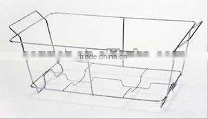 Heavy Guage Wire Chafing Stand Hold Foil Pans For Dispoable Chafing Dishes