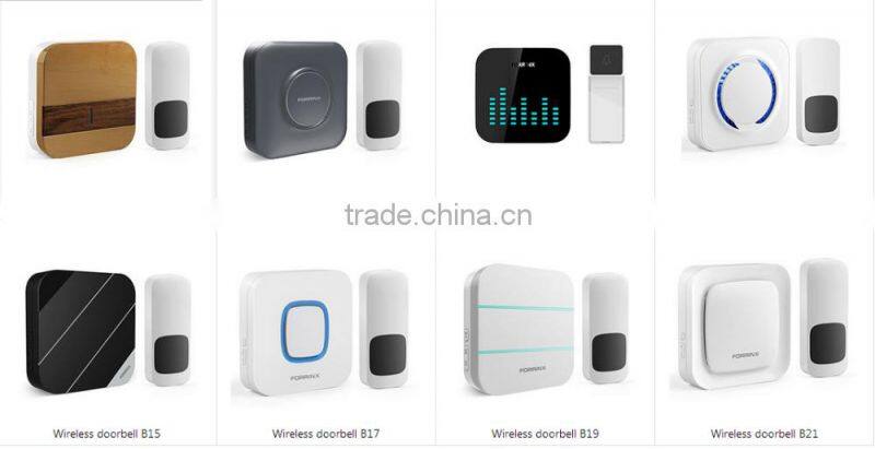 2016 new product wireless entry door chime AU USA UK plug CE FCC ROHS