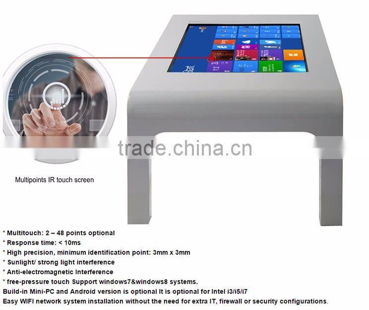 1080p 22 inch touch screen coffee table