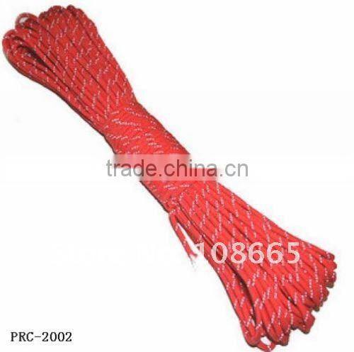 Reflective survival bracelet 550 cord Handmade bracelet Stainless steel buckle PRB-3101