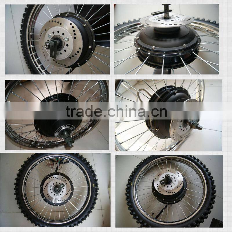 brushless 3000w Hub Motor for Electric motorcycle