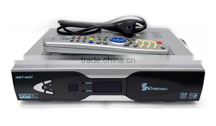 Full HD 4669X TV Set Top Box DVB-S2 & MPEG-4 Digital Satellite TV Receiver and Recorder For the Middle East and South America
