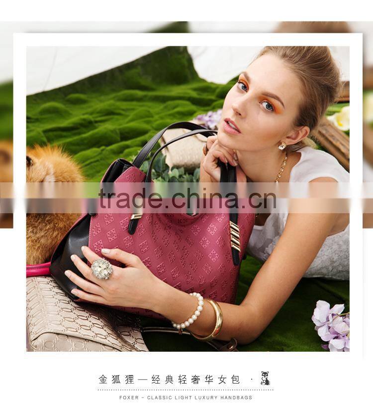 Women Gender PU leather Material Handbags large handbag ladies