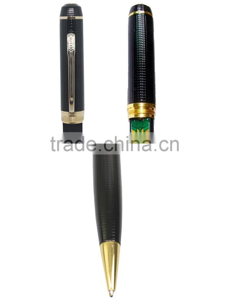 Hidden pen camera HD 720P mini pen drive voice recorder with sd card