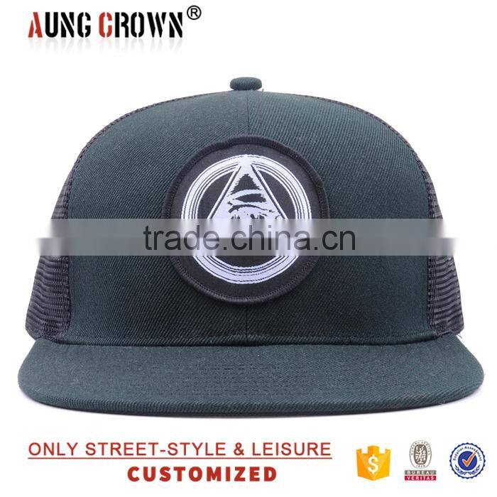 cool mesh snapback flat brim mesh caps