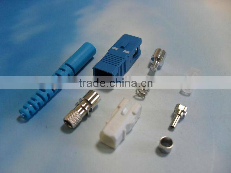 SC optical fiber connector for FTTA