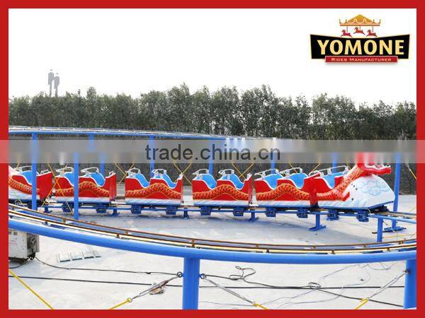 Very popular children's amusement rides dragon roller coaster cheap park rides roller coaster for sale