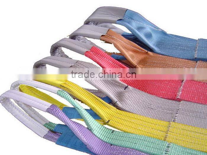 Polyester Flat Woven Webbing Sling Round Webbing Sling