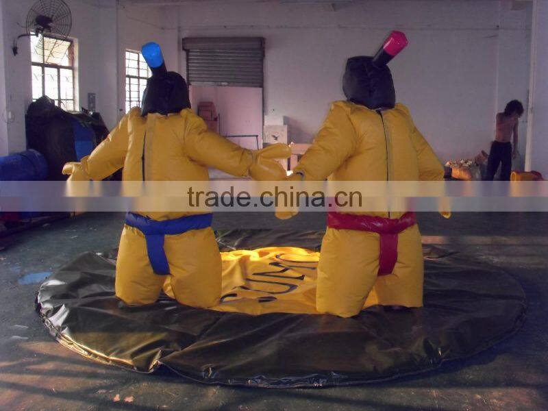 2015 foam padded sumo suits/sumo wrestling suit for sale
