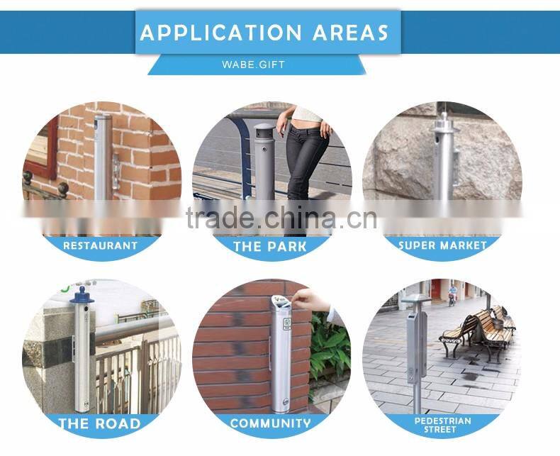 HIGH QUALITY aluminium outdoor wall mounted ashtray 101-SH