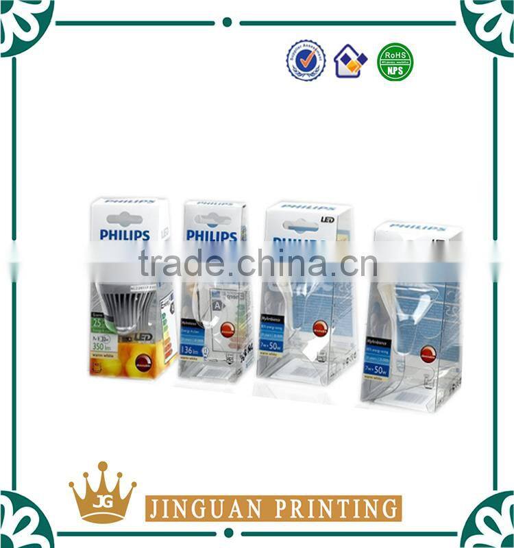 New design factory price plastic clear led blister packaging