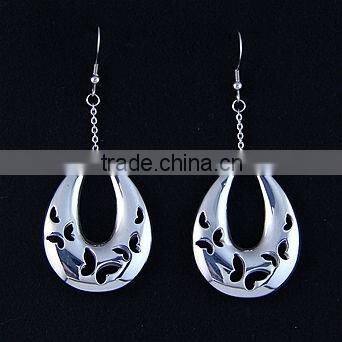 Fashion Exaggerated Big Gold Bamboo Hoop Earrings Personalized, Simple Gold Earring Designs For Women