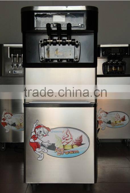 Commercial stainless steel Soft ice cream making machine