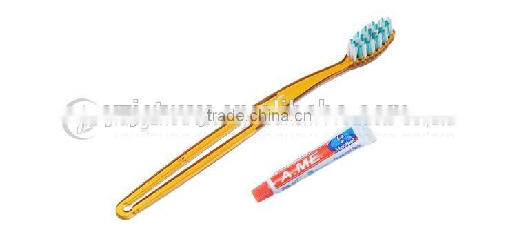High quality hotel disposable amenities, dental kit, hotel disposable toothbrush