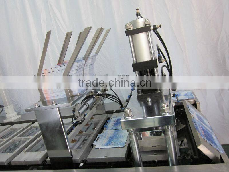 Fully automatic ,high capacity,high quality, papercard plastic solid glue packing machine