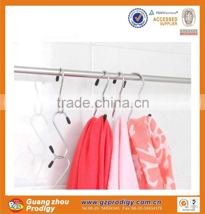 Top selling products metal S hooks,decorative hanging S hook