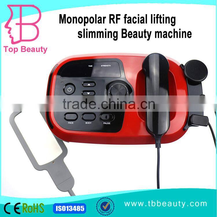 Professinal radio frequency facial treatment for tightening sagging skin