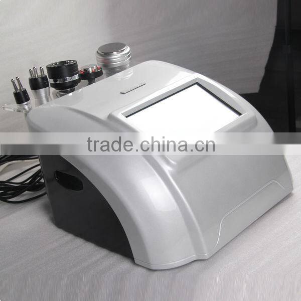 Portable fat cavitation device cavitation and radiofrequency slimming machine / tripolar rf cavitation machine