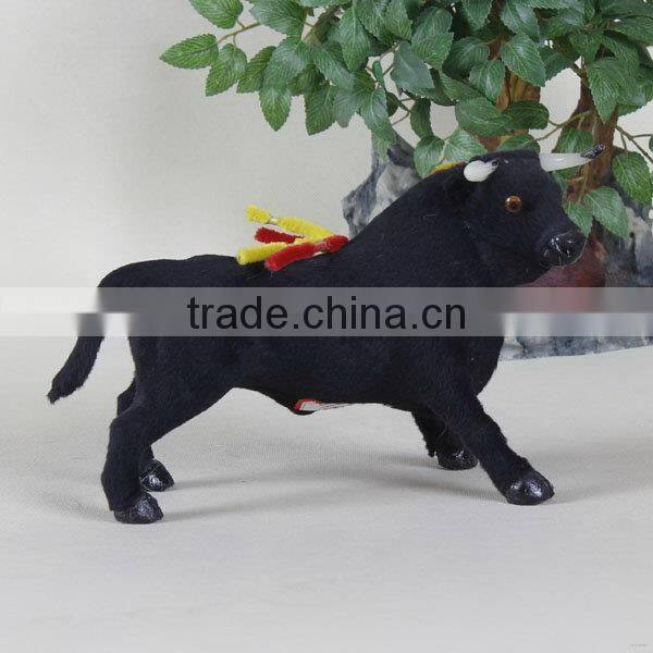 Economic stylish cute and lifelike stuffed cow toy