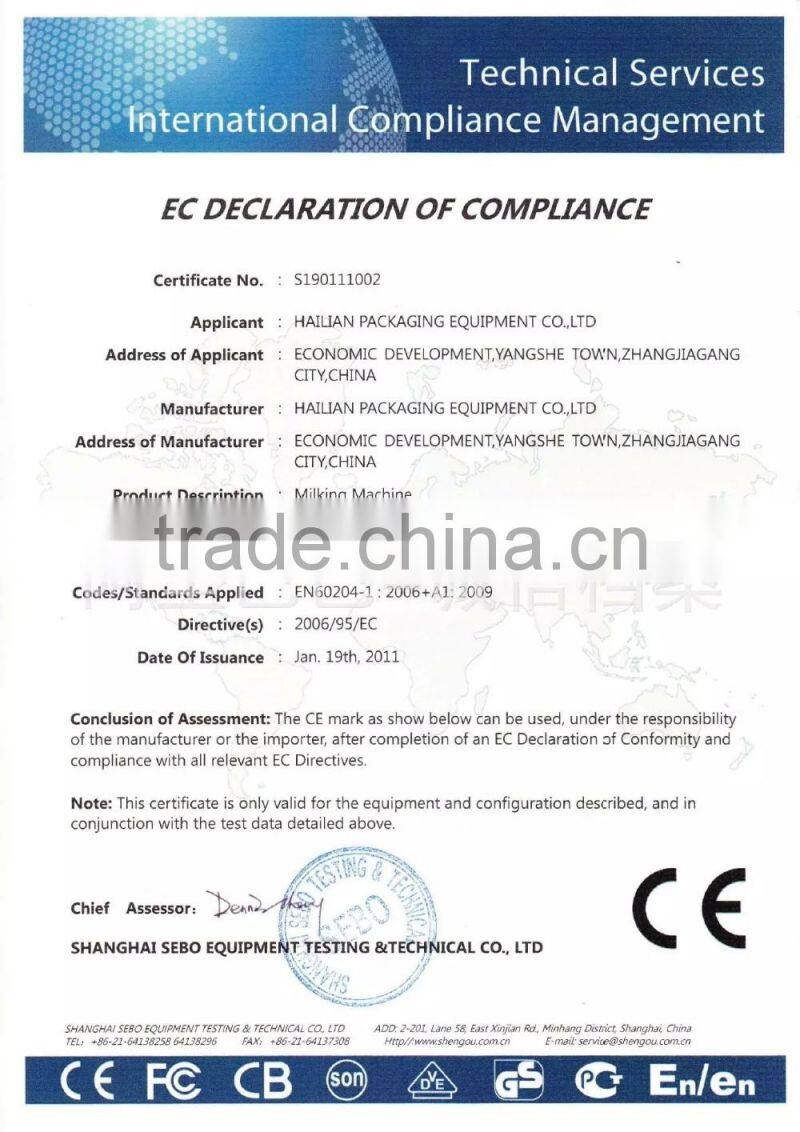 Steel Column Frame For Milking Parlour System for Sale