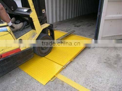 Capacity 6.5ton Loading ramp / heavy duty container ramp