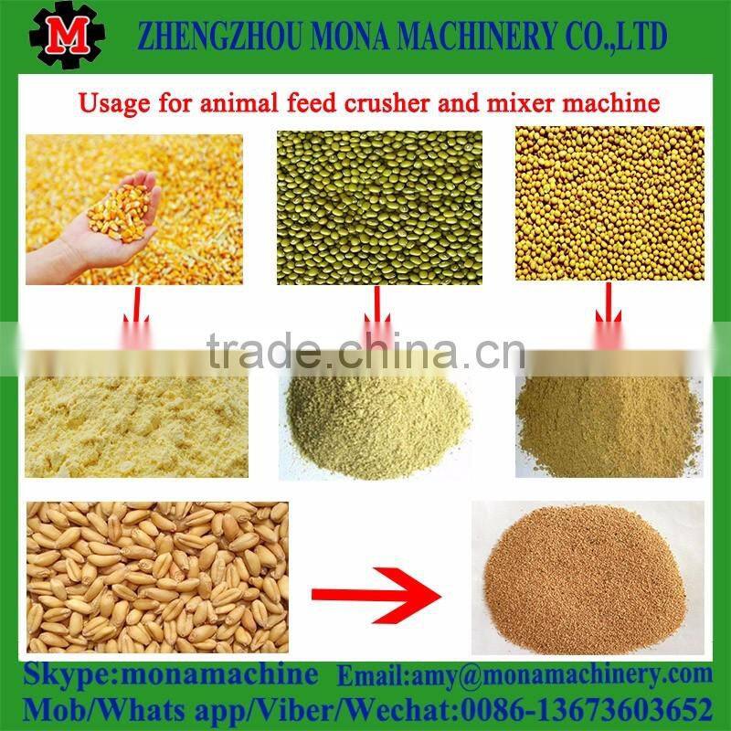 Excellent quality new arrival large capacity animal feed Crushing mixing machine with low price