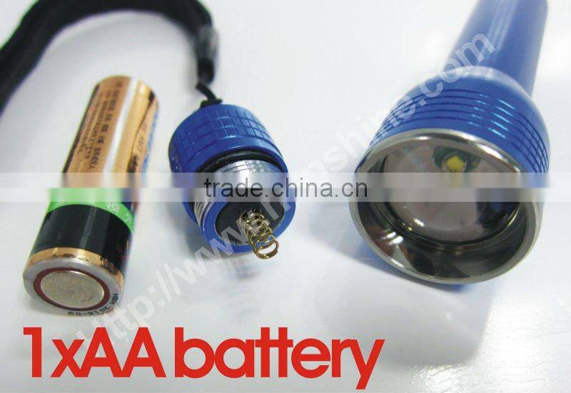 q3 led high power zoom focus led flashlight