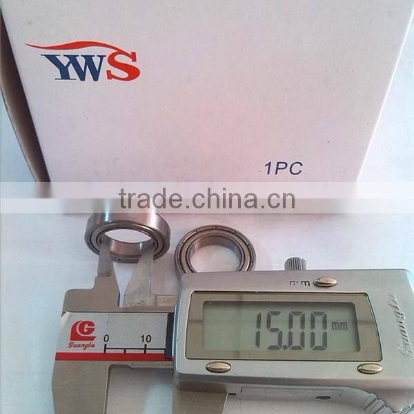 Wheelbarrows bearing 15x24x5mm stainless steel ball bearing s6802 2rs