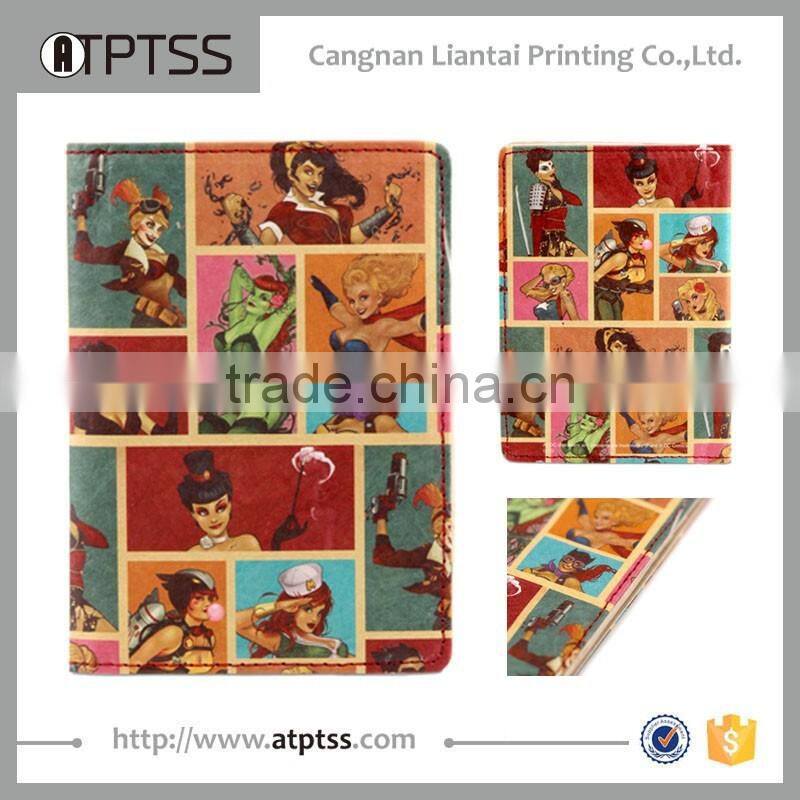 Popular high quality billfold passport wallet