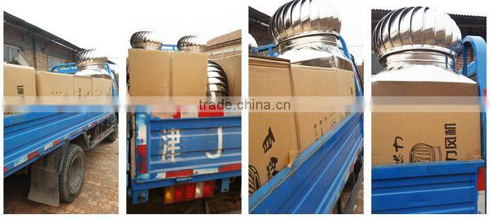 No-power industrial ventilation roof fan