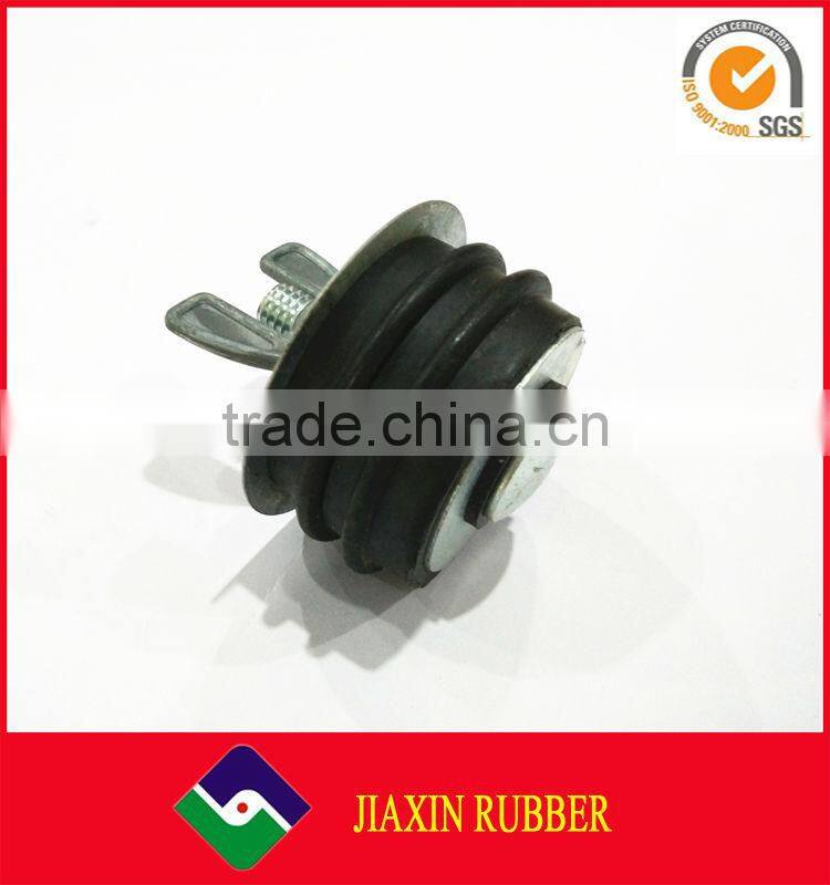 Bathroom Drain 2-pole test plugs 4'' Water Line Plug