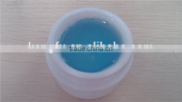 Professional UV builder gel factory transparent blue nail extension