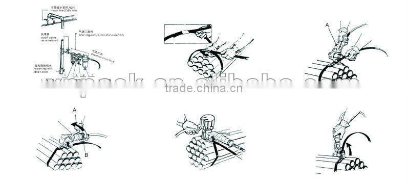 KZLY-32 Pneumatic strapping bundling sealer