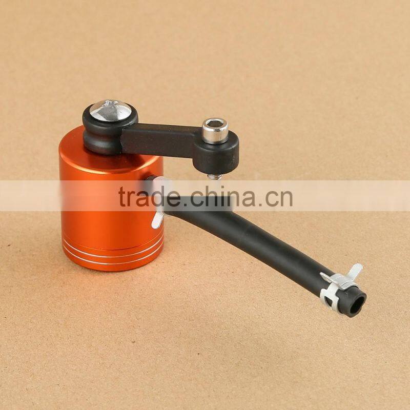 Orange Front Brake Clutch Tank Cylinder Fluid Oil Reservoir For Triumph Yamaha