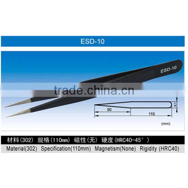 ESD-14 anti-static tweezers for repair tools