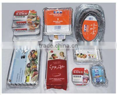 Auto-Package machine for aluminium foil container making machine