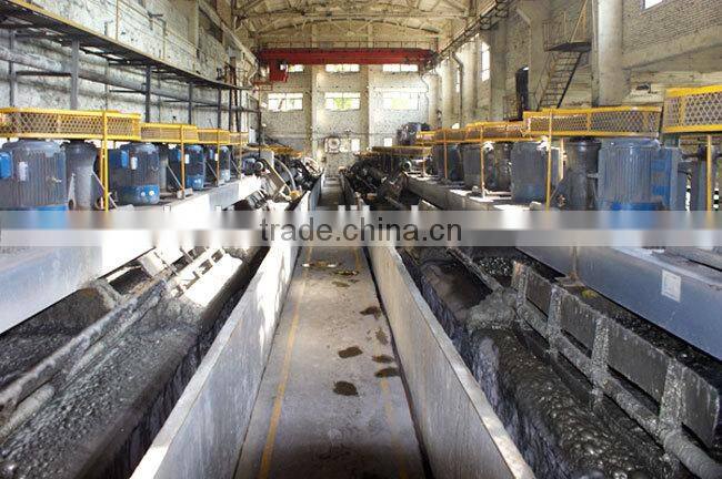 Rock ore gold mining plant with flotation separating process