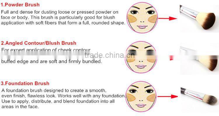 competitive price small makeup brush set with best quality and low