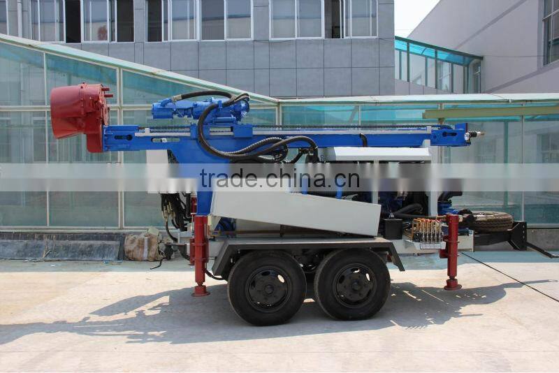 cheapest trailer mounted bore hole Water Well Drilling machine