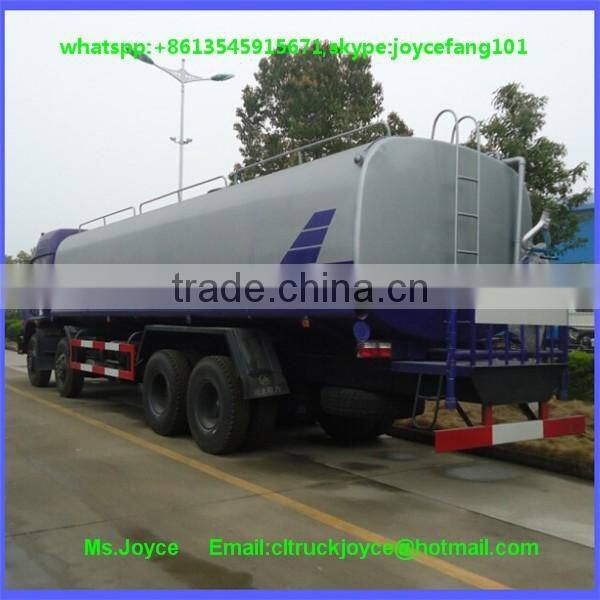 Discount 20m3 20m3 water tank truck manufacture
