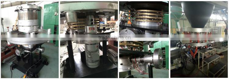 Rotary die head three layer coextrusion ldpe film blowing machine
