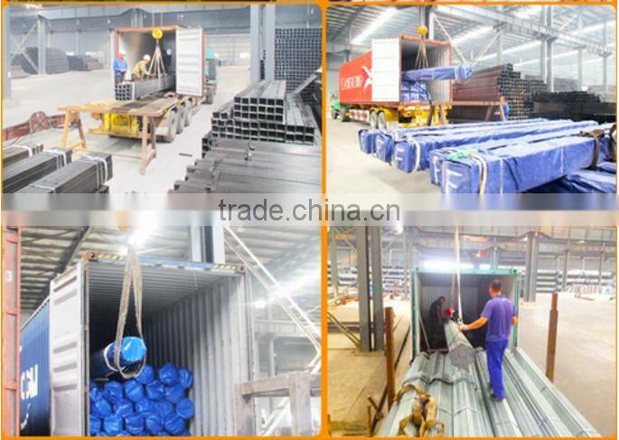 Plastic building/construction steel pipe made in China