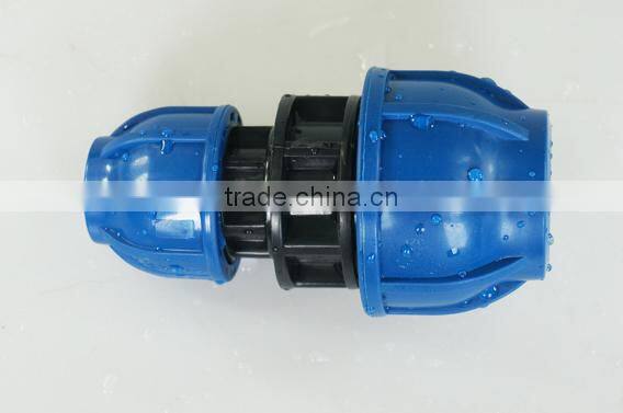 HDPE Pipe fitting PP Compression Fittings reducing coupling